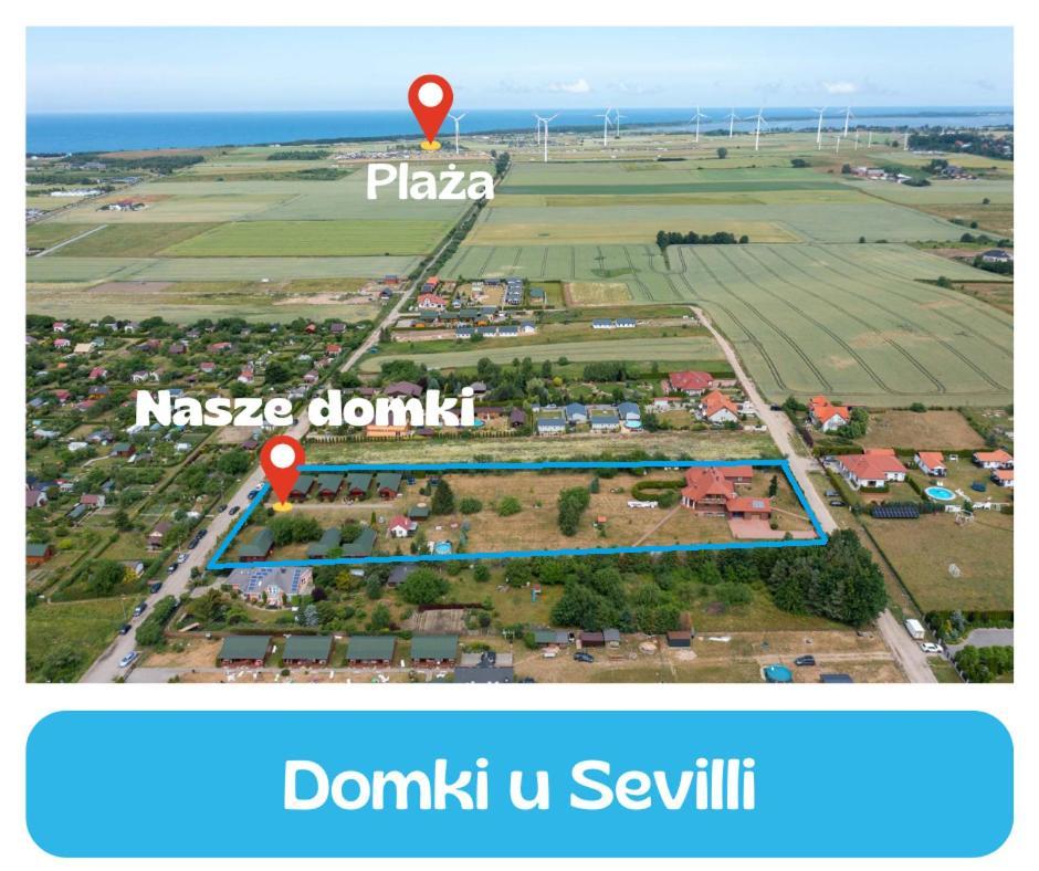 Domki Nad Morzem U Sevilli Darlowo Darlowko Esterno foto
